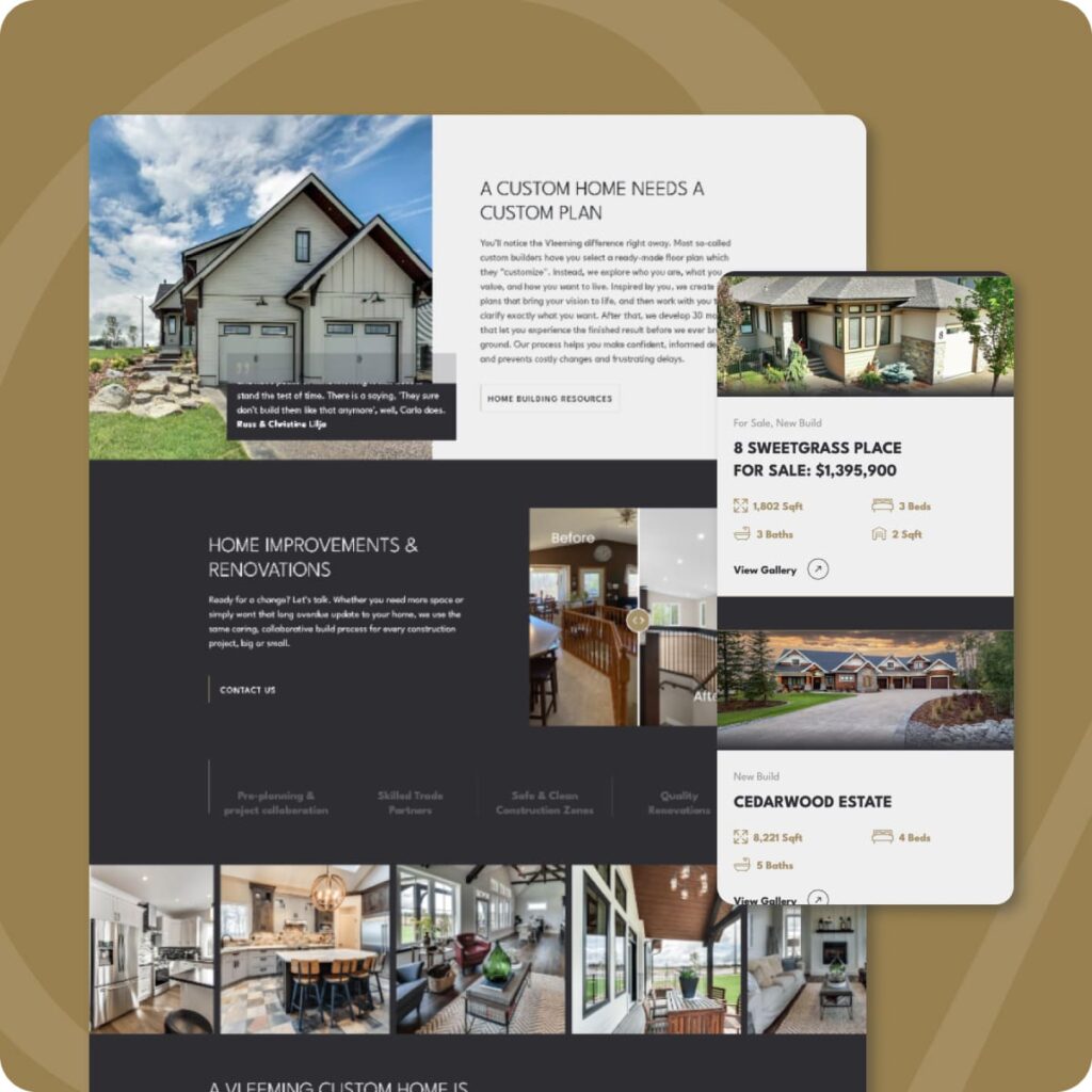 Vleeming Website Design