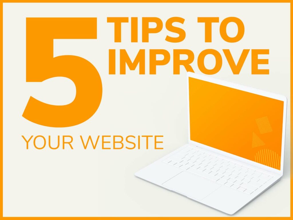 5 Tips To Improve Your Website Image