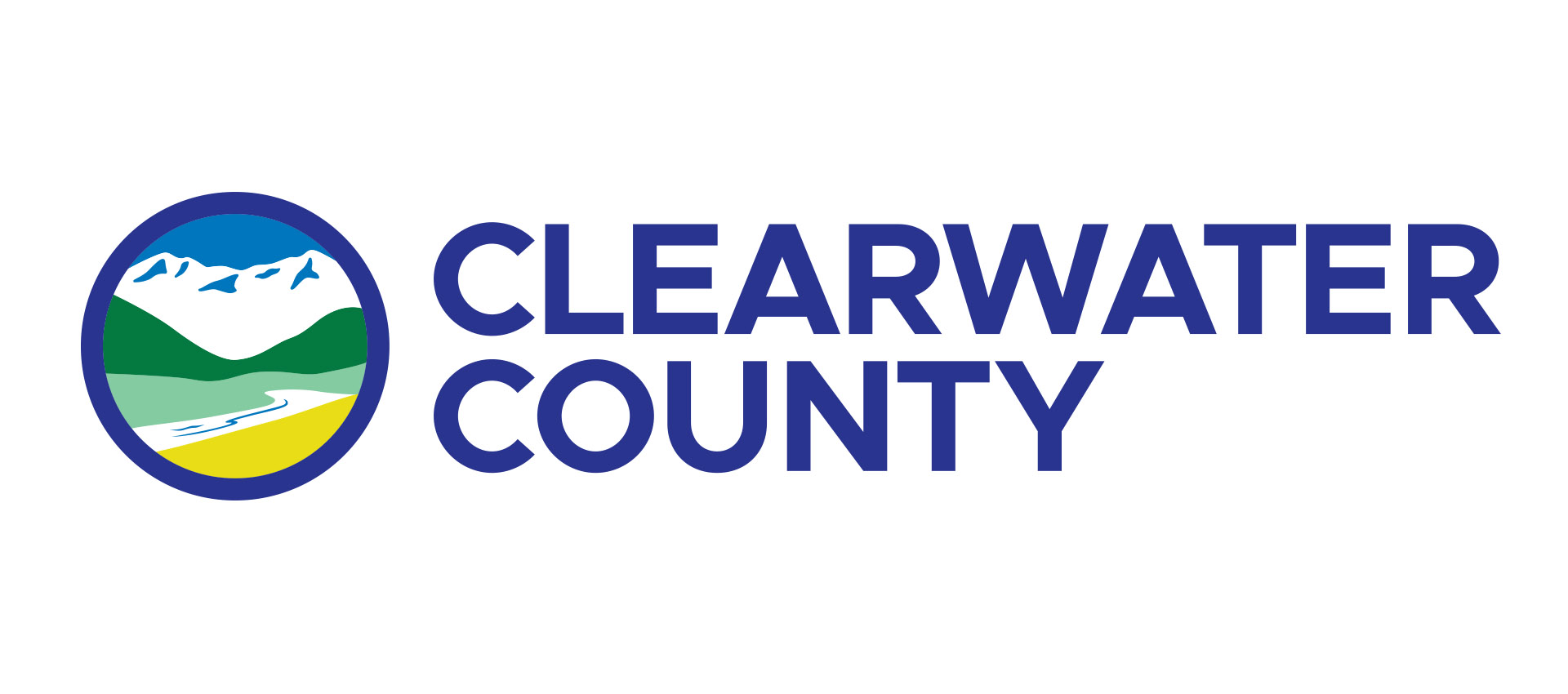 Clearwater County logo on white